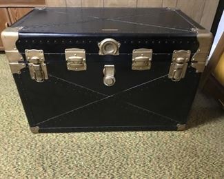 vintage steamer trunk