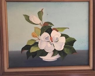magnolia painting