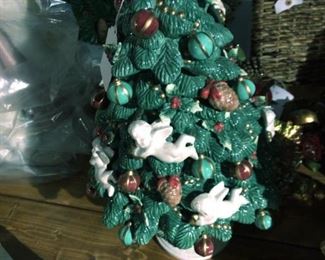 Fitz and Floyd Christmas Tree.