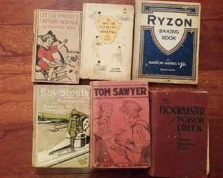 vintage and antique books