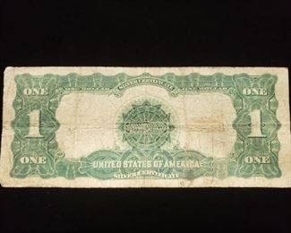 reverse - 1899 Silver Certificate