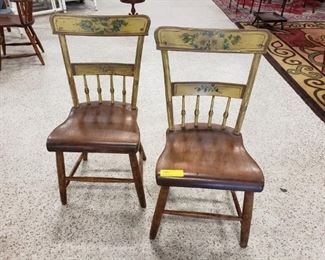 Painted Country Platform Chairs