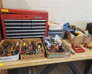 Craftsman Tool Chest and Hand Tools
