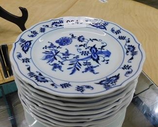 10 Blue Danube 7" plates