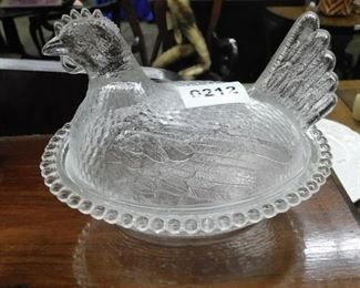 Hen on nest