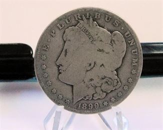 1899 MORGAN SILVER DOLLAR SAN FRANCISCO MARK