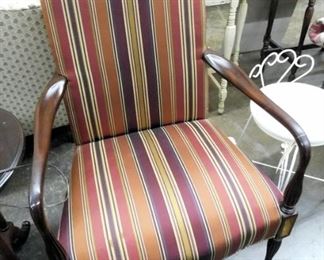 MAHOGANY ARM CHAIR