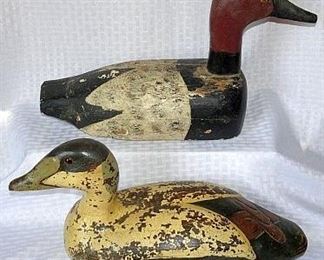 Outstanding Collection of Wooden Duck & Goose Decoys