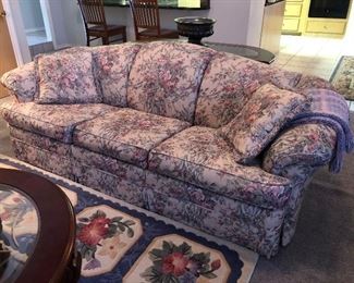 Broyhill Floral Sleeper Sofa