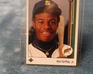 Ken Griffey Jr 1989 Upper Deck Rookie Card Near Mint