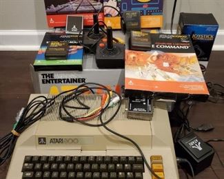 Working Atari 400 800 Computer System The Entertainer