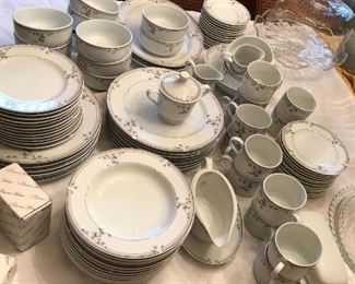 Princess House China - service for 12 plus serving pieces