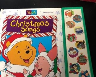 Christmas Pooh Sing along book