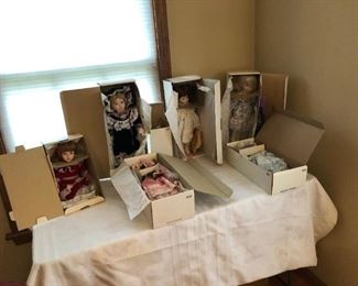 Princess House Collectible Dolls - New in boxes