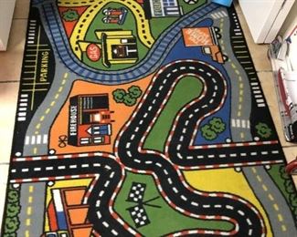 street map rug 