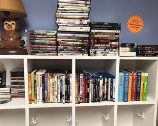 CD's, DVD's, DVD series,  - large selection