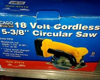 Chicago Cordless Circular Saw