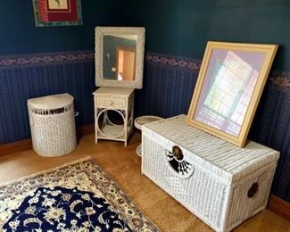 White Wicker Furniture