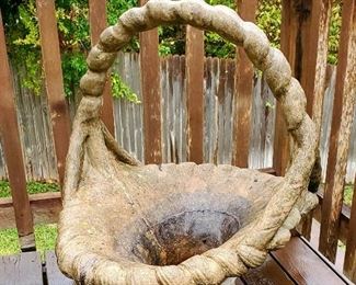 Large Cement Planter