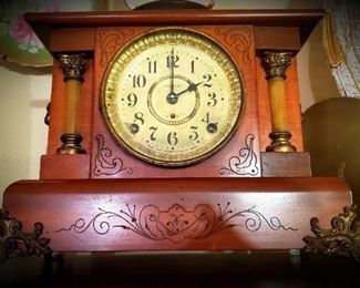 Seth Thomas Ornate Mantle Clock