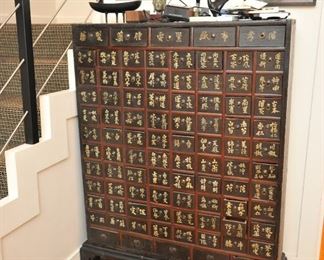 Chinese herb / apothecary chest