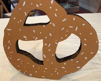 JUST ADDED:  Claes Oldenburg 1994 “NYC Pretzel”