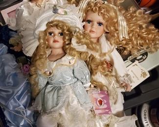 Porcelin dolls