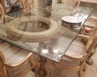 Dining room table and chairs