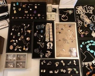 Sterling Silver and Gold Jewelry