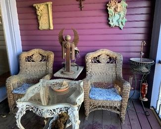 CAST IRON TABLE FROM ORIGINAL KROG IRON WORKS