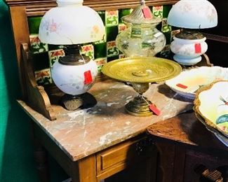 Granite Top Washstand