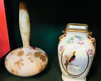 Crown Milano Glass and Pickard Porcelain