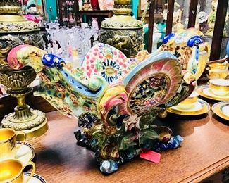 Zsolnay Porcelain Centerpiece