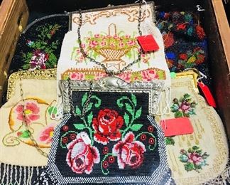 Antique Beaded Purses