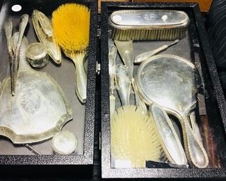 Sterling Dresser Sets