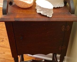 Small primitive commode cabinet