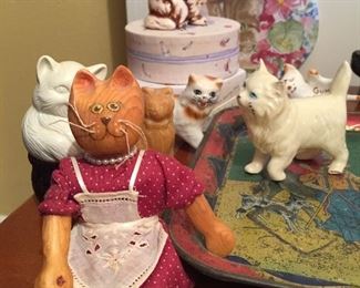 Oh the many many cats we have at this sale.