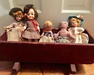 Vintage Brownie doll in uniform (Girl Scouts) 1940’s dolls