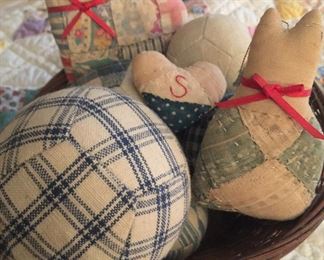 Old quilted cats