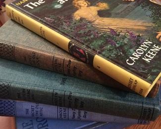 Old children’s series books; Nancy Drew