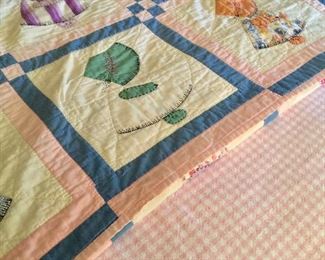 Sun bonnet Sue quilt