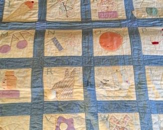 Vintage child’s quilt