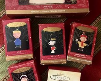 Hallmark Charlie Brown ornaments