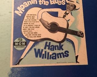 Hank Williams vinyl album