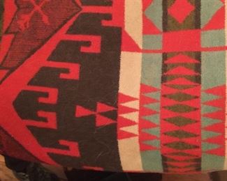 I haven’t checked this out thoroughly but perhaps Southwestern or Native American Indian blanket