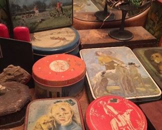 Sweet vintage tins