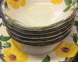 Franciscan meadow dishes