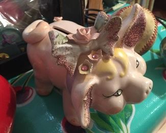 Old piggy bank