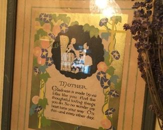 Another Mother sentimental picture. We have many!
