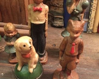 Dagwood and Blondie’s Family figurines from the comic strip